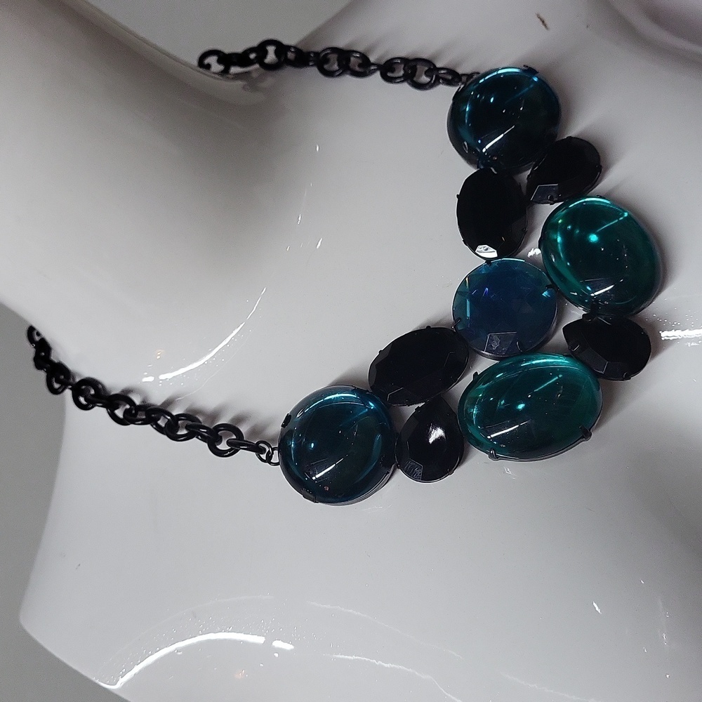 Lucite Statement Necklace